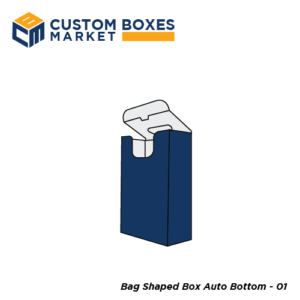 Custom Bag Shaped Box Auto Bottom