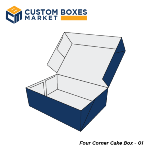 Four Corner Cake Boxes