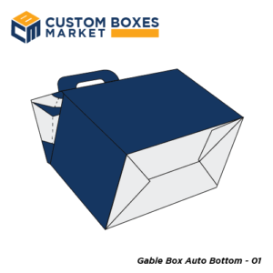 Custom Gable Boxes Auto Bottom