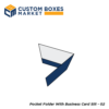 Custom Business Folders with Business Card Slot