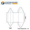 Custom Prism Shaped Box