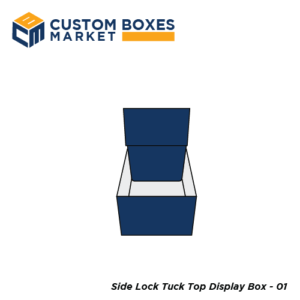 Custom Side Lock Tuck Top Display Box