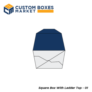 Custom Square Box with Ladder Top