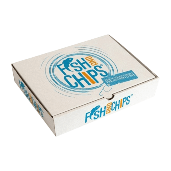 Custom Medium Fish n Chip Boxes