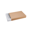 White cardboard boxes with lids