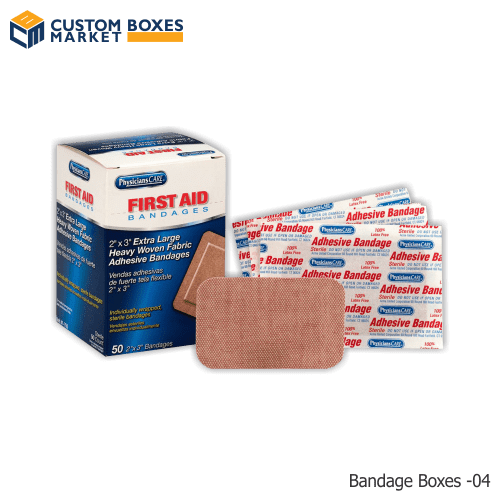 Bandage Box Packaging | Custom Printed Bandaids Boxes