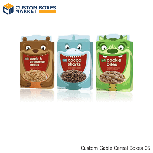 Gable Cereal Boxes