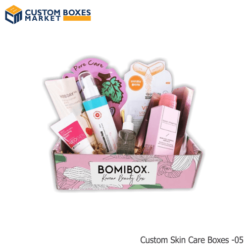 Custom Skin Care Beauty Boxes