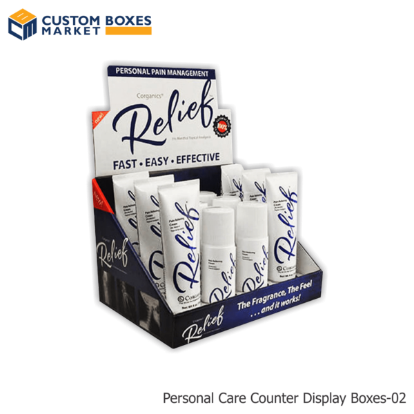 Custom Personal Care Counter Display Boxes