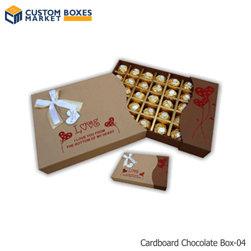 Custom Chocolate Cardboard Boxes